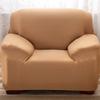 Einfarbige Sofabezüge für Wohnzimmer, Polyester, elastisch, Eckcouch-Schonbezüge, Stuhlschutz, 1/2/3/4-Sitzer