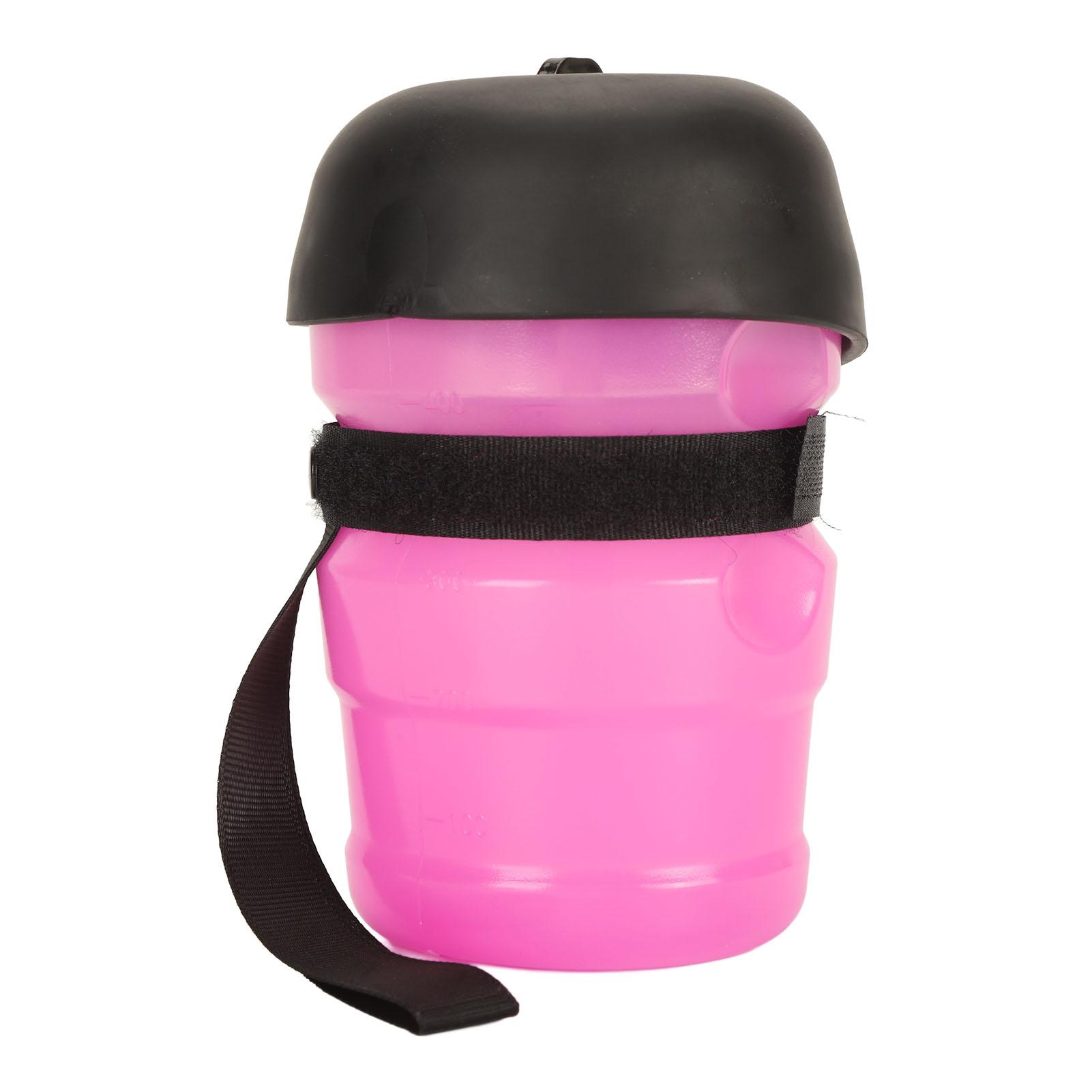 

Складная бутылка для воды для собак большой емкости, портативная поилка для собак, бутылка для воды для домашних животных для собак L(for 6.5-9kg) розы красного