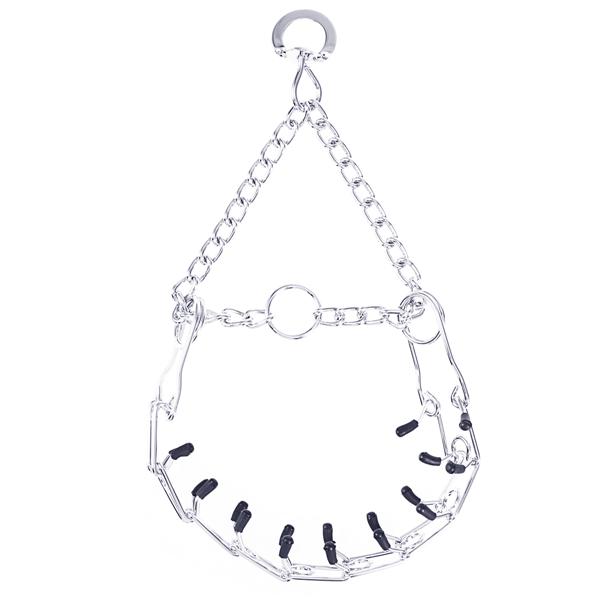 Buy Pets Prong Pinch Training Collar Durable Collar with Rubber Cover