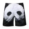 Fashion Casual Mens Boys Swimming Shorts Panda 3D Printed Beach S-2XL