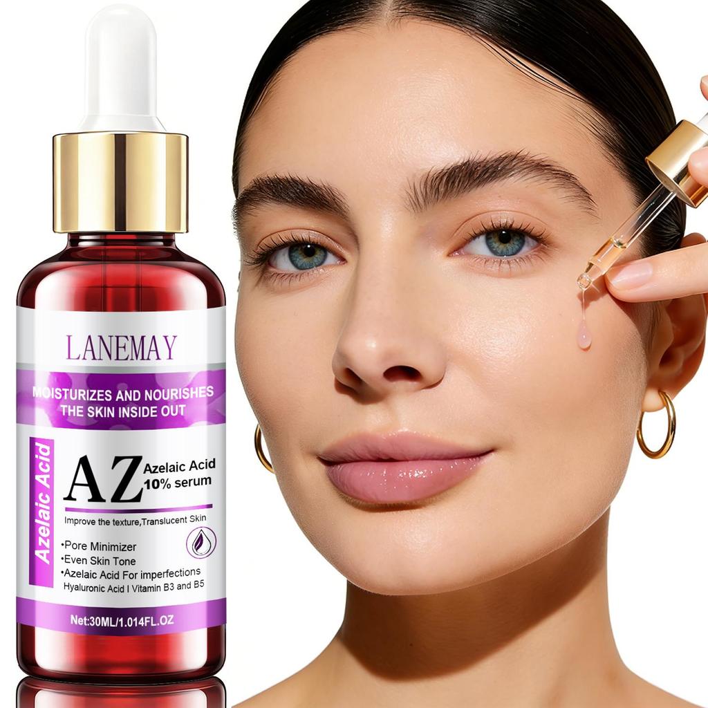 Azelaic Acid Serum-Eliminate Acne And Acne Scars-Inhibit The Growth Of Melanin-Soothing and Repairing Skin-Suitable For All Skin Types, 30ml