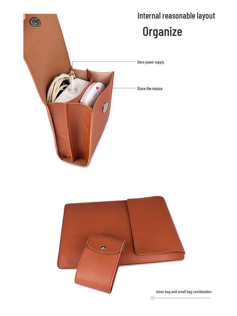 MacBook Laptop Tablet Protective Leather Case Stand for 13-15.6 inch Ultrabook Pro