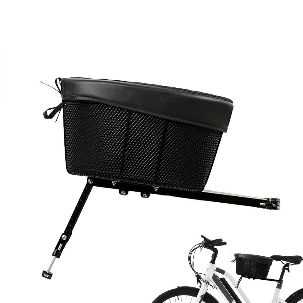 Pet Carrier Cycle Basket Cycling Basket Detachable Basket Waterproof Folding Multi-Purpose Basket For Small Pets For Pet