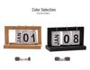 Nordic Minimalist Wooden Desk Calendar and Ornaments