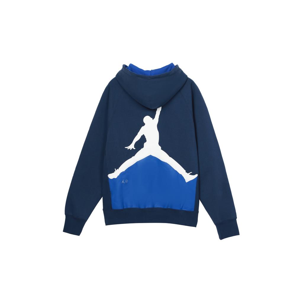 Air Jordan X Fragment Pullover Hoodie Navy/Sport Royal/White Men Tops Blue DA2983-414