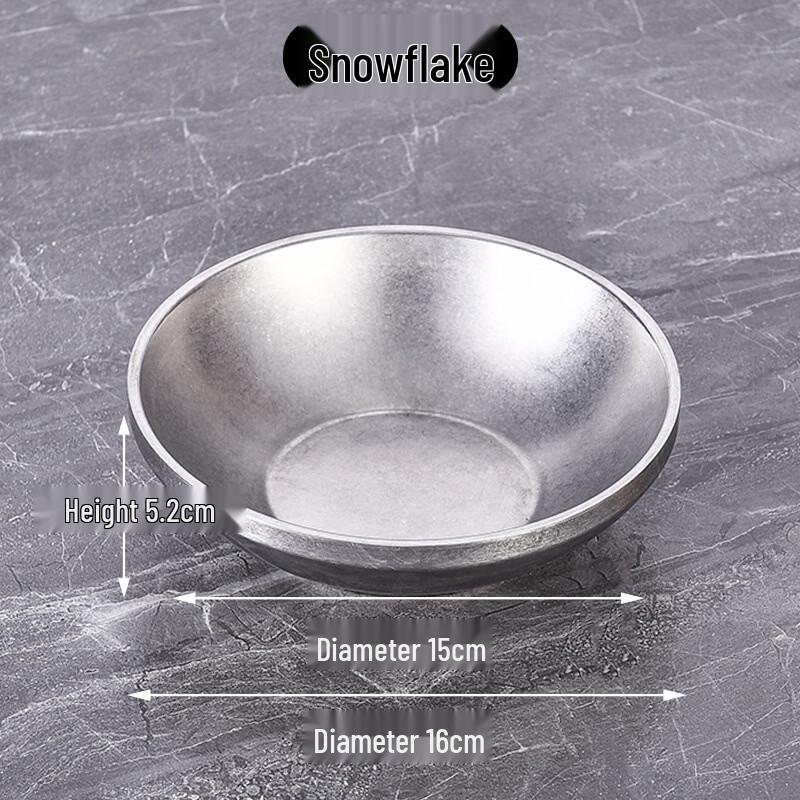 

Korean Style 304 Stainless Steel Serving Bowl