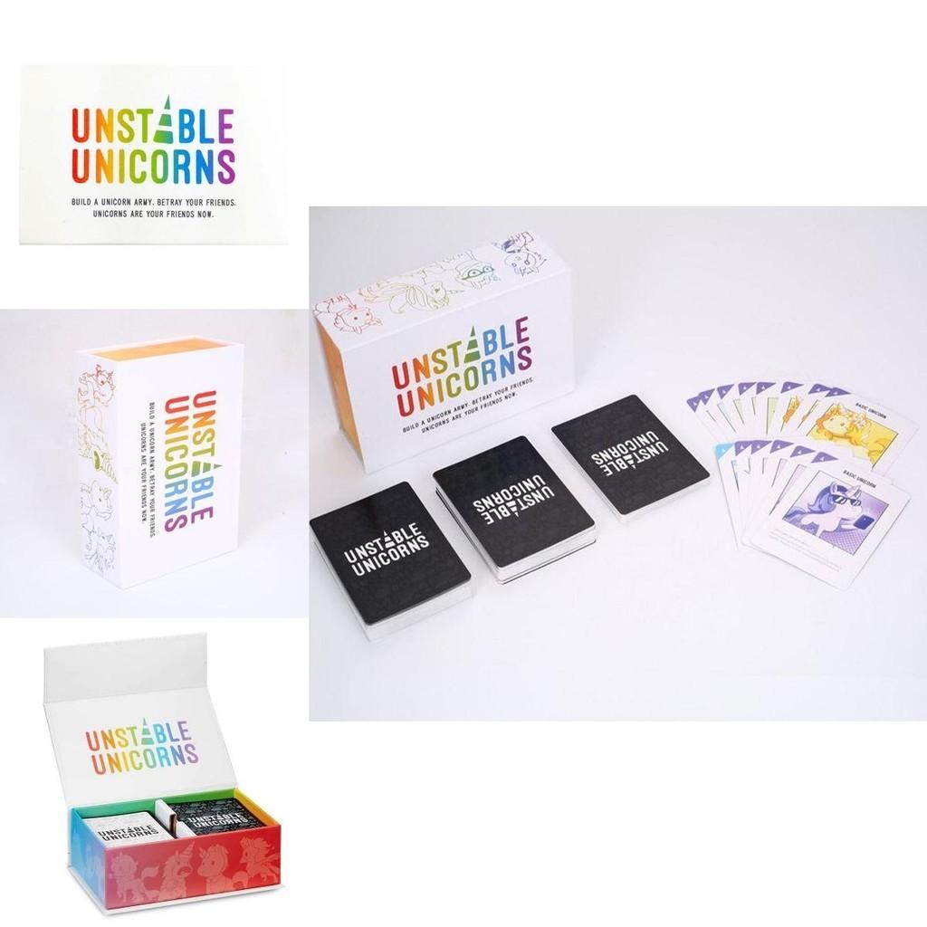 Unstable Unicorns Card Board Game Expansion Nsfw Rainbow Dragons Family Party Pack