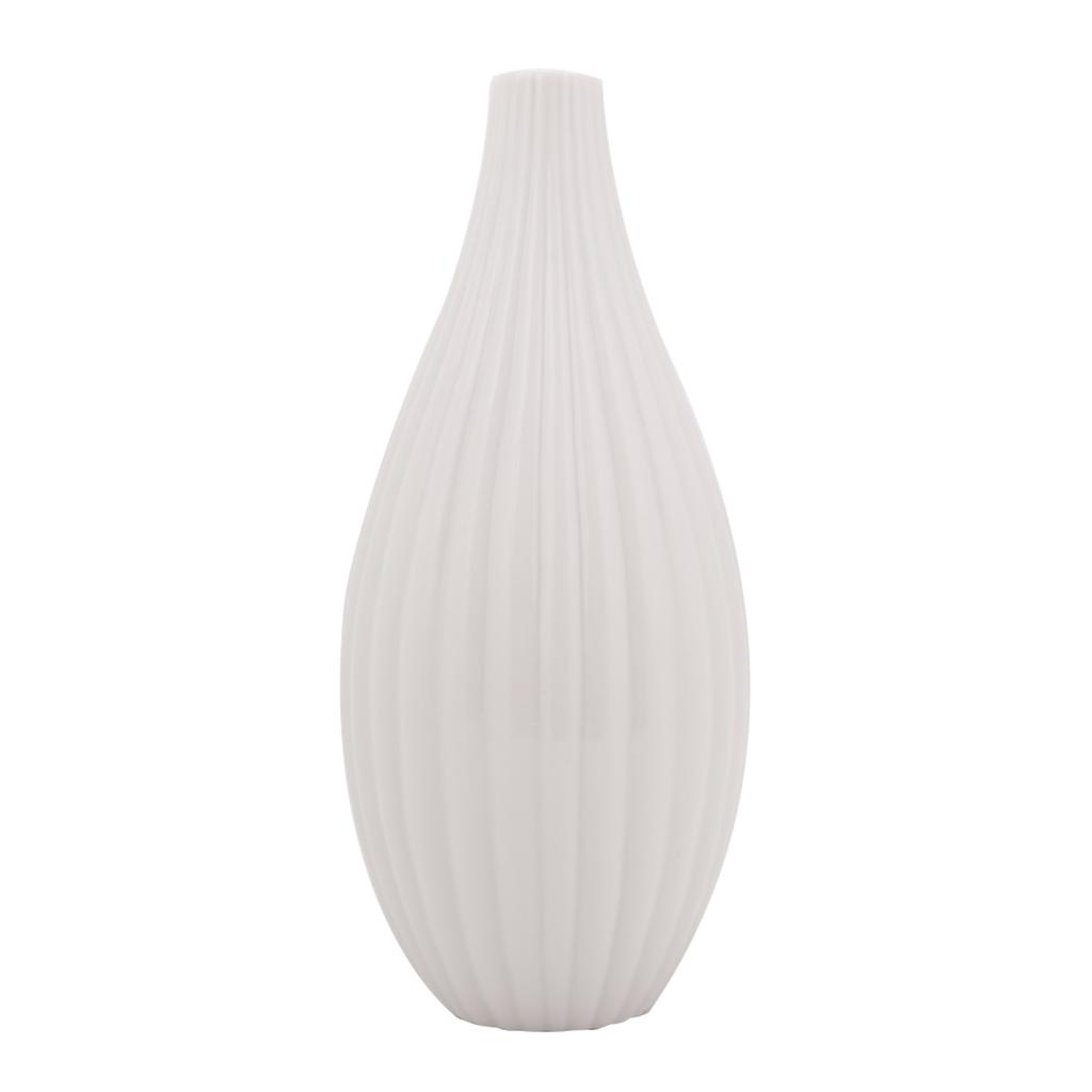 Ceramic Vase Home Room Table Desktop Decoration Ornaments (Small White)