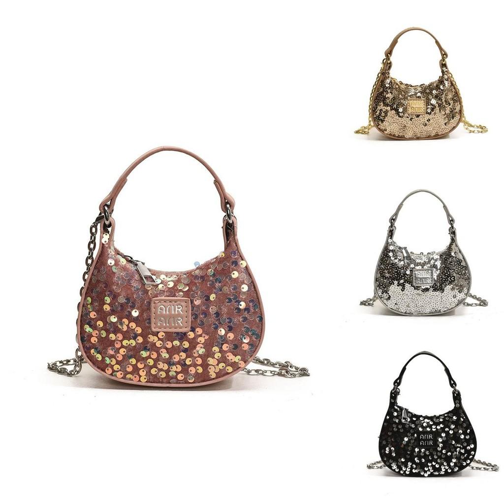 Trendy Lightweight Mini Crossbody Handbag For Kids With Stylish Chain Design