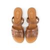 SODA Women Two Way Sandals Brown Ald201fa26