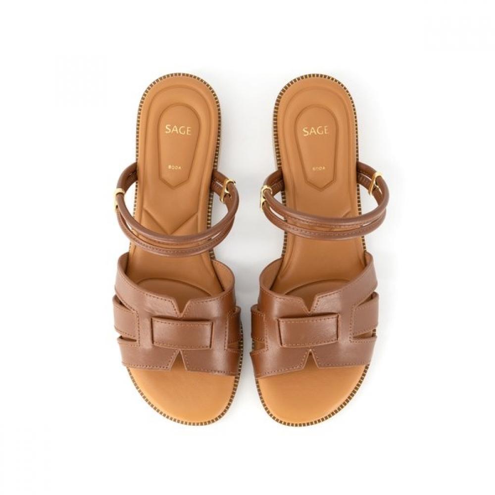 SODA Women Two Way Sandals Brown Ald201fa26