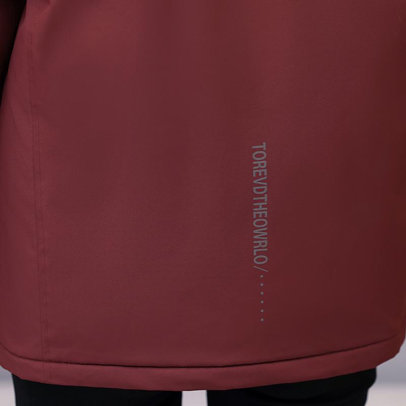 Winter Woman Parkas Hooded Thick Warm Outerwears Loose Women's Coats