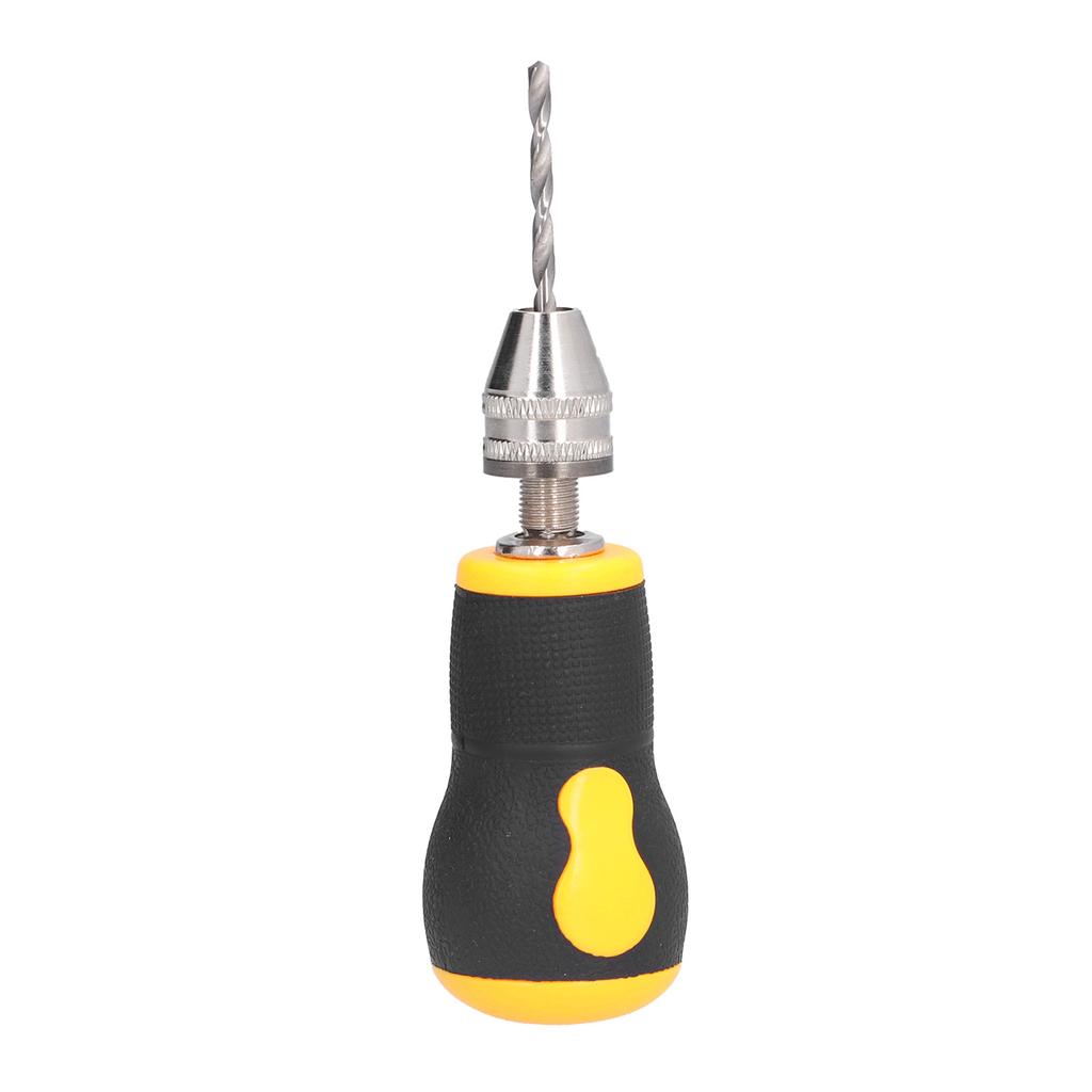 Mini Screwdriver Portable Anti Slip Hand Screwdriver Hand Twist Drill 0.5?3.2mm Drilling Tool