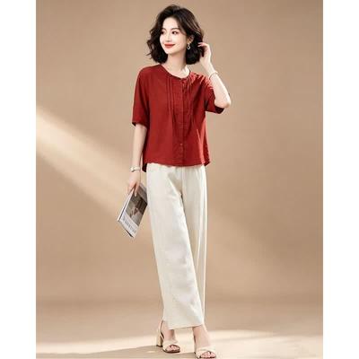 EST+II Women's Relaxed Fit Summer Two-Piece Set