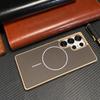 Samsung S25Ultra Case: Slim, Magnetic, Kevlar Carbon Fiber Texture, Anti-Drop, for S24Fe/S23.