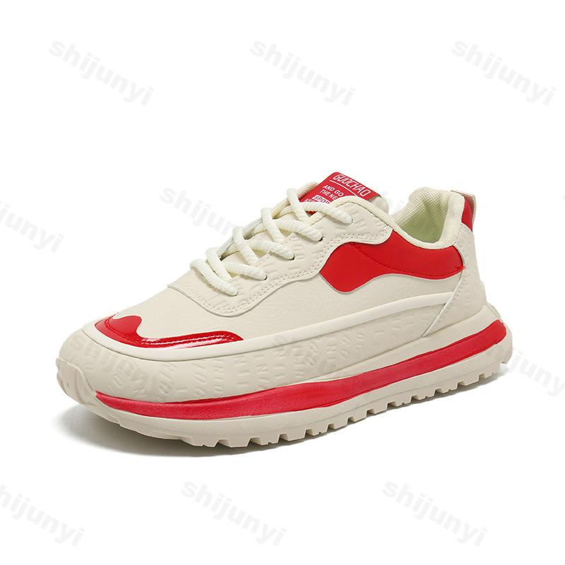 Fashion Men's Shoes Spring 2025 New Trend Versatile Comfortable Thick Soled Height Increasing Sports Casual Fashion Platform Sneakers