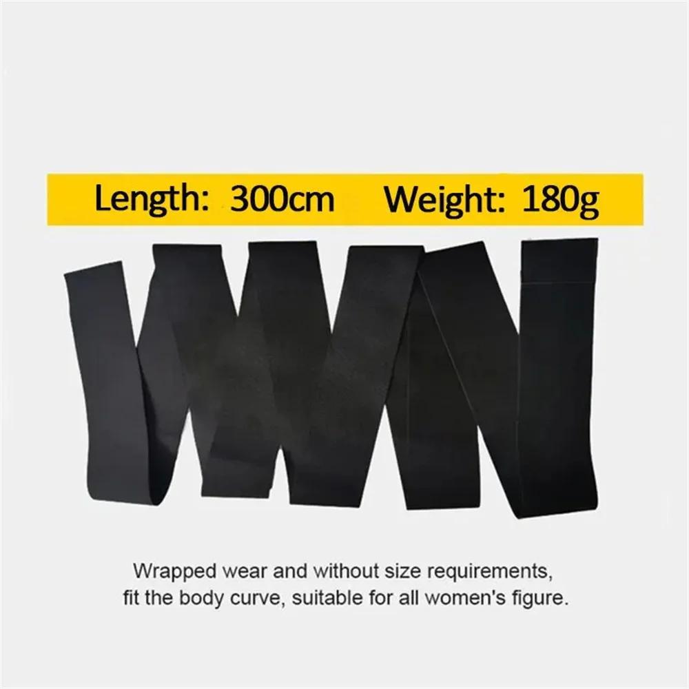 Women Waist Bandage Wrap Trimmer Belt Waist Trainer Shaperwear Tummy Control Slimming Fat Burning For Postpartum Sheath Belt