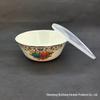 ZISIZ Retro Enamel Noodle and Soup Bowl with Lid