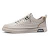 Kleine witte schoenen herenschoenen 2025 nieuw zomer ademend trend casual boardschoenen heren veelzijdig zakelijk instapmodel trendy schoenen