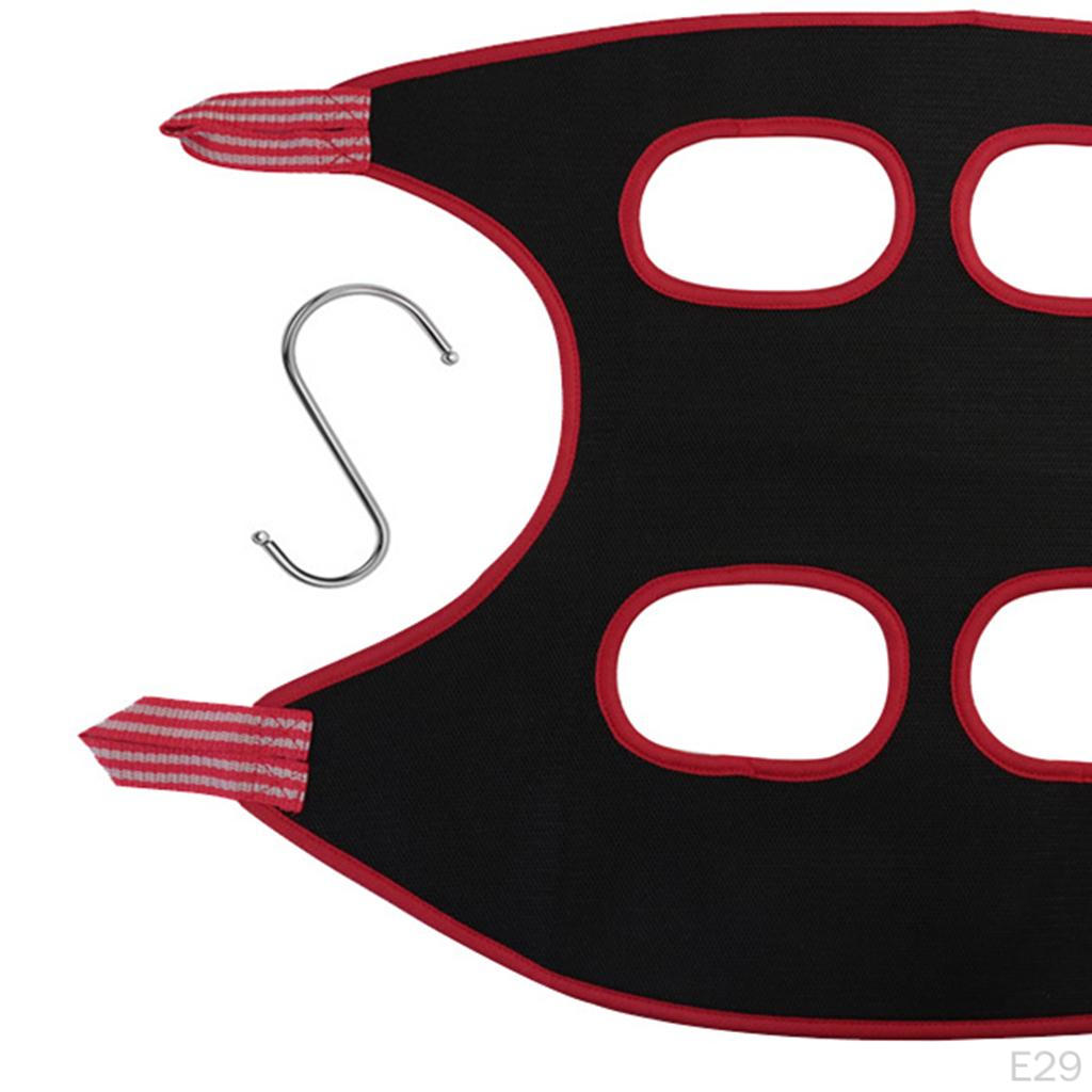 Breathable Dog Grooming Hammock Set, W/ Pliers files Restraint Bag ,Harness Helper Trimming