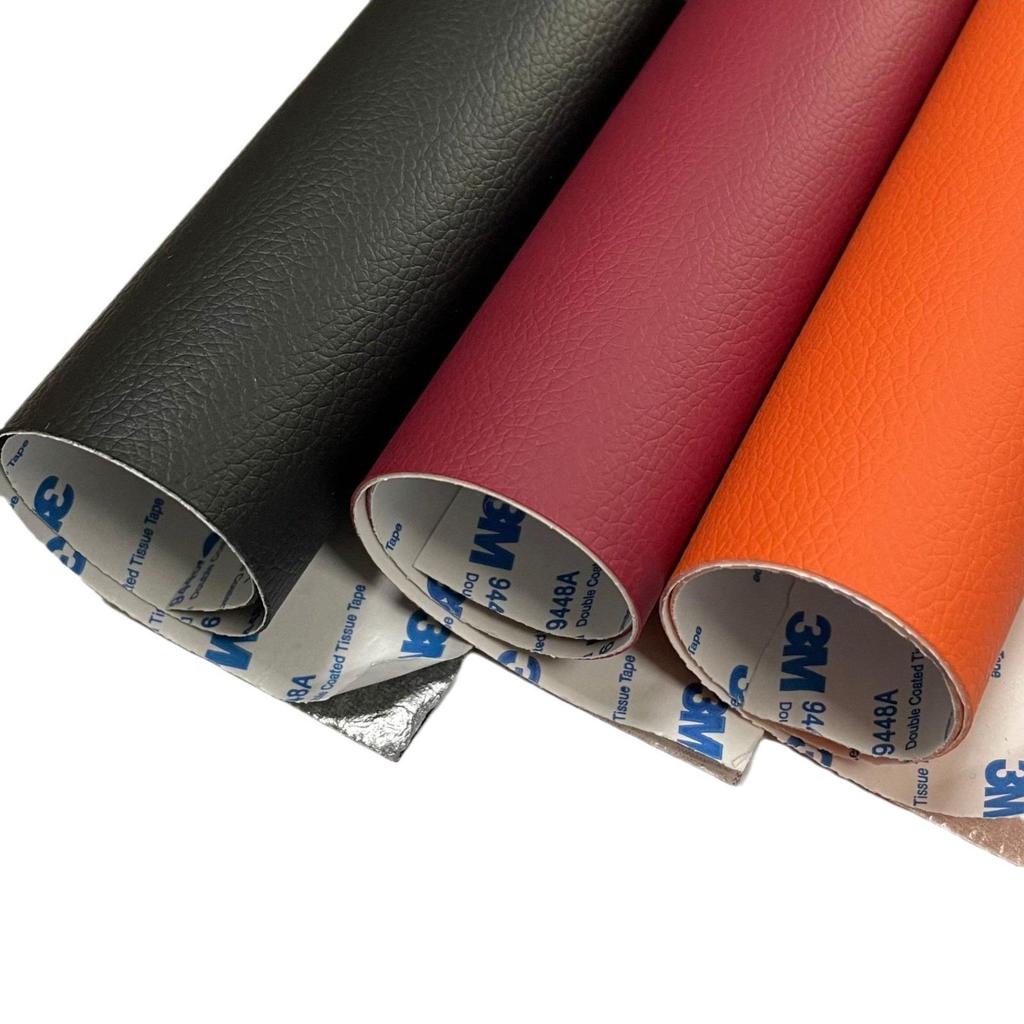 3M Selbstklebendes Reparaturpflaster aus Leder mit Litschi-Muster für Sofa & Auto-Innenraum