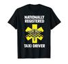 Nationally Registered Taxi Driver Costume | Taxi Driver T-Shirt
