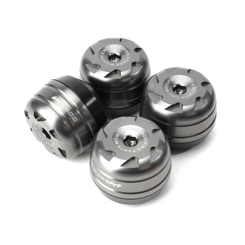 Motorcycle Accessories For KAWASAKI NINJA 400 NINJA400 2018- Front Rear Wheel Fall Prevention Cap Crash Protector