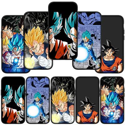 Custodia per telefono per Samsung Galaxy S24 S23 iPhone 15 14 Xiaomi Redmi Note 13 12 11 8 Plus 10 9 Pro Max X XR OPPO Huawei Dragon Ball Vegeta IV Goku Cover