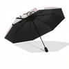 1pc Hello Kitty Pink Heart Auto Open Close Umbrella - Portable Folding Design with Iron Frame - Outdoor for Fans, Travelers, Everyday Use - Perfect Gi
