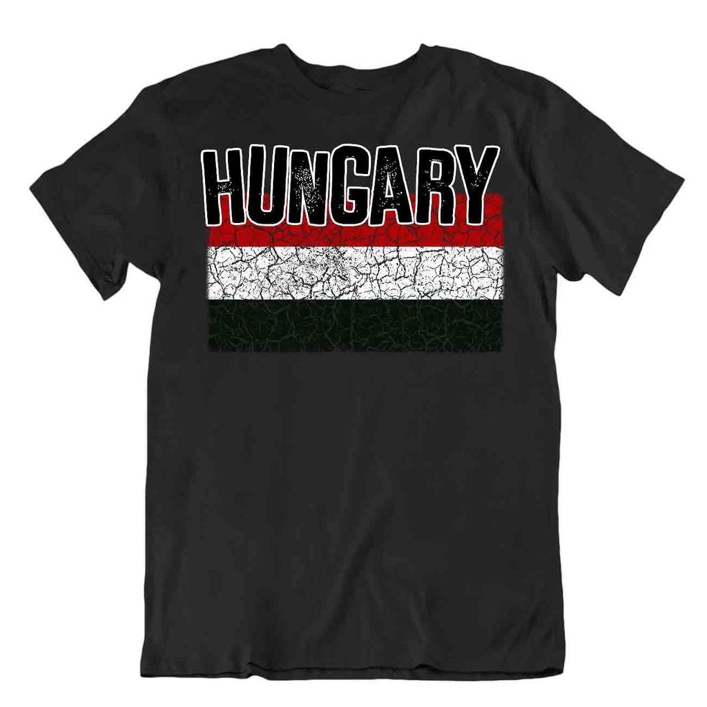 Flag T-Shirt Hungary Fashion Country Souvenir Gift Tee Pride logo