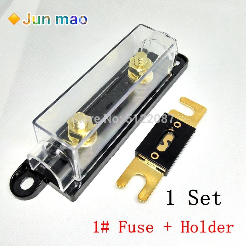 ANL Fuse Holder Bolt-on Fuse Automotive Fuse Holders Fusible Link with Fuse 40A 60A 80A 100A 200A 250A 300A Fuses AMP Fuse Holders1