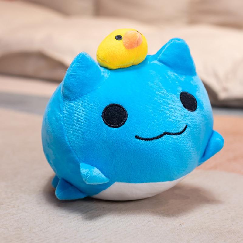 Bugcat Capoo Plüschtiere Cosplay Blauer Niedlicher Kater Zunge Heraus Hundespielzeug Ornament Plüsch Cartoonpuppe Schöne Geschenke Für Kinder