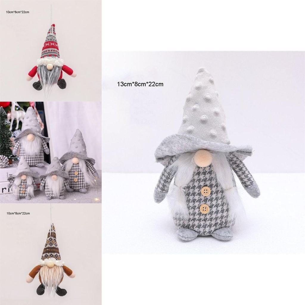 Charming Faceless Doll Christmas Decorations For Delightful Home Ornamentation