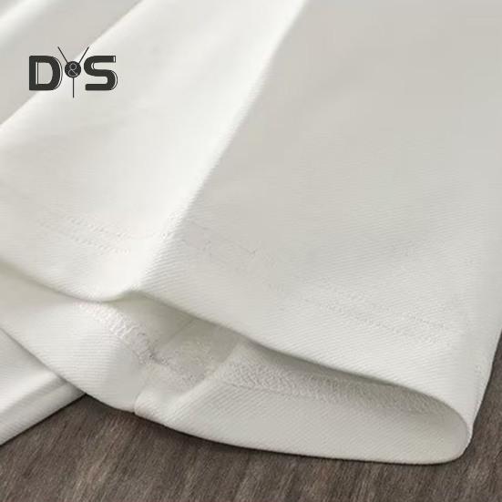 Pánské tričko s kulatým výstřihem, krátkým rukávem, ležérní topy s knoflíkovým lemem, měkké lehké pulovrové topy, domácí posilovna, streetové oblečení