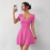 Summer New Style Sexy Waist Slimming Dress Women's Fashion and Elegant