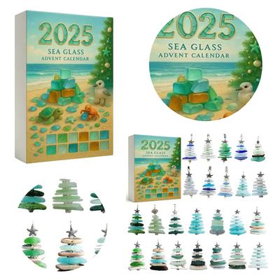 Christmas Advent Calendar Holidays Advent Calendar 24 Days Christmas Countdown Calendar for Ocean Themed Holiday Surprises Gift