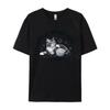 Cat Design Life Is Better with a Cat Tops Shirts Birthday T-Shirt Ostern Day Family Print Cotton Men T-shirts