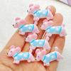 10Pcs New Cute Cartoon Puppy Series Flat Back Resin Cabochons Scrapbooking DIY Jewelry Craft Decoration Accessories