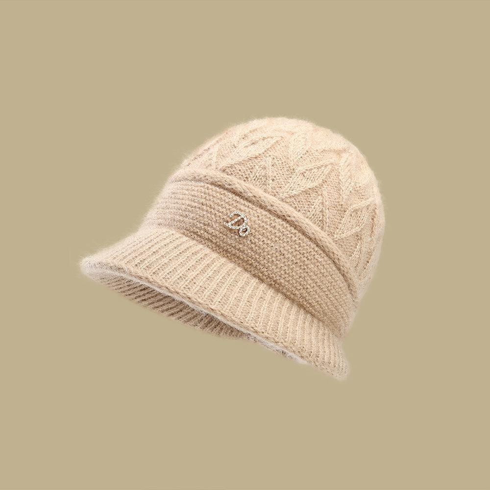 Dzianinowe czapki typu bonnet Elegancka czapka wciągana Nowa ciepła czapka Sporty na świeżym powietrzu