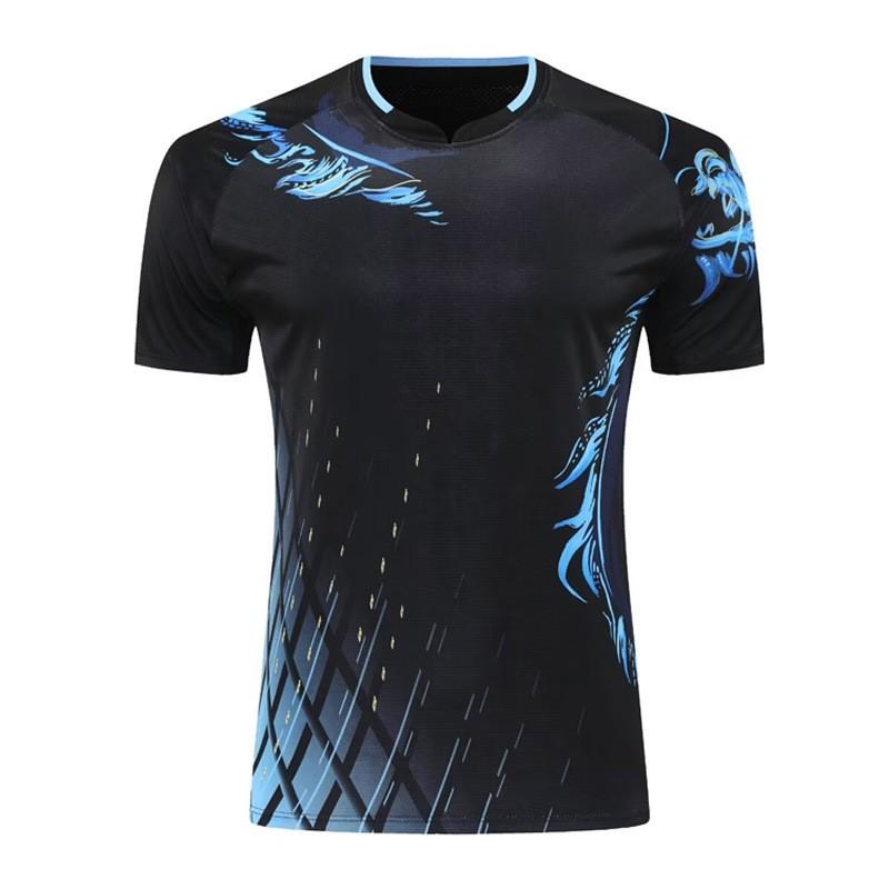Badminton Tennis Table Training Jerseys Quick Dry Breathable Sportswear Men Women Team
