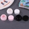 1/5 Pcs 5G Empty Plastic Nail Art Cosmetic Round Containers Jar Small Sample Cream Pot Nail Gel Powder Box Makeup Lotion Tool