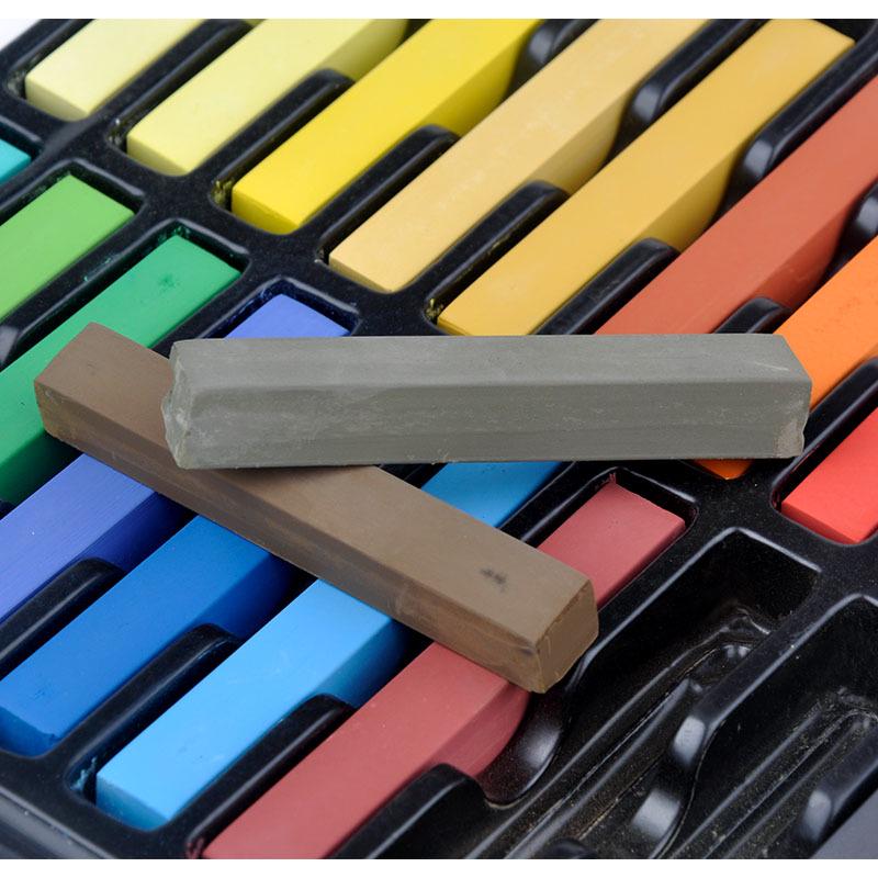 24-Color Temporary Hair Chalk Crayons – Soft, Easy-To-Use, EN71 Certified