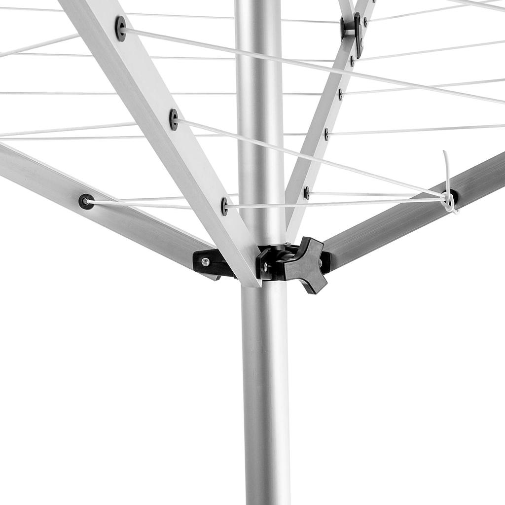 KADAX Standing Garden Clothes Dryer 180x200cm 50m Line