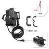 Support pour téléphone portable de vélo avec charge USB et haut-parleur Bluetooth intégré pour la conduite