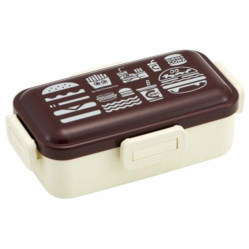 

Skater Ag+ Antibacterial Soft-Serving Lunch Box, 530ml, Burger Concussion, Made in Japan, PFLB6AG