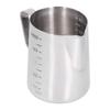 Milk Frothing Jug Mug Stainless Steel Foam Making Coffee Pitcher with Measuring Scale for Home Party Bar550ML