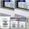 Waterproof Coating Sealant Agent Transparent Invisible Paste Glue With Brush Adhesive Repair Home Roof Bathroom 30/100/300g