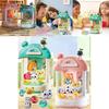Colorful Mini Coin Operated Claw Machine Toy For Kids With Adorable Plush Toys And Capsules