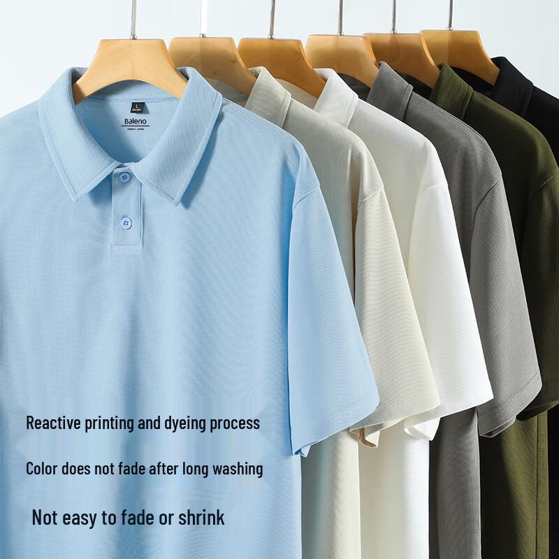 Baleno Men's Waffle Polo Shirt