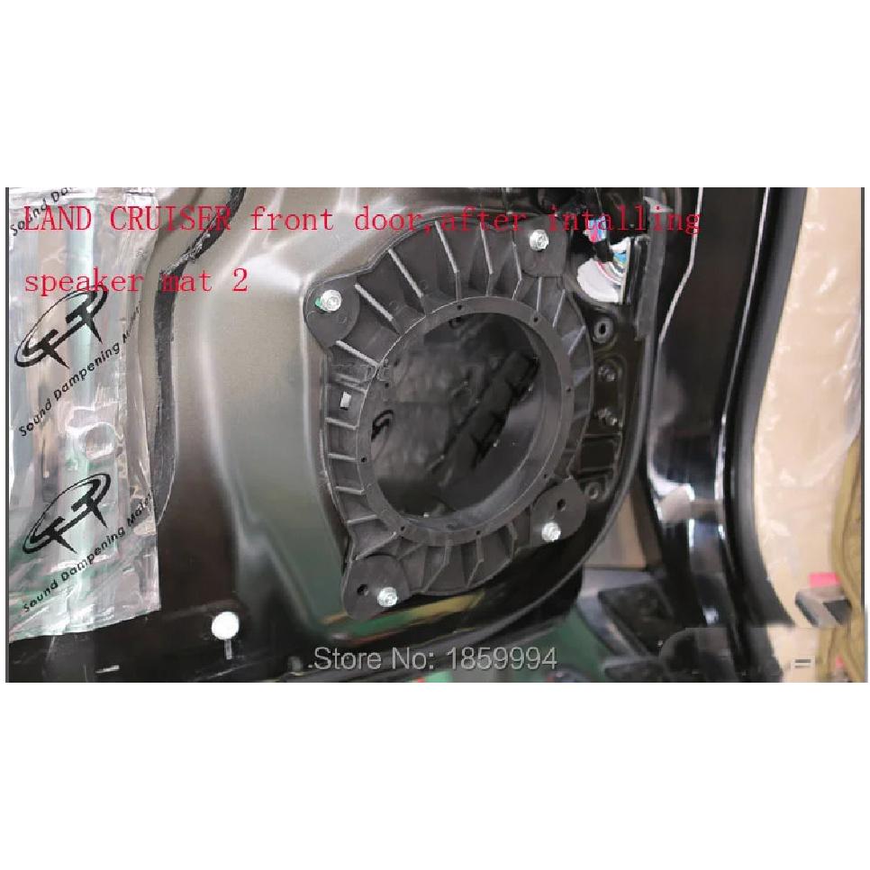 Car Front Door Bass Speaker Horn Mat Wire Cable Adapter 6*9 TO 6.5" for 03-16 Toyota HIGHLANDER CAMRY Reiz LAND CRUISER